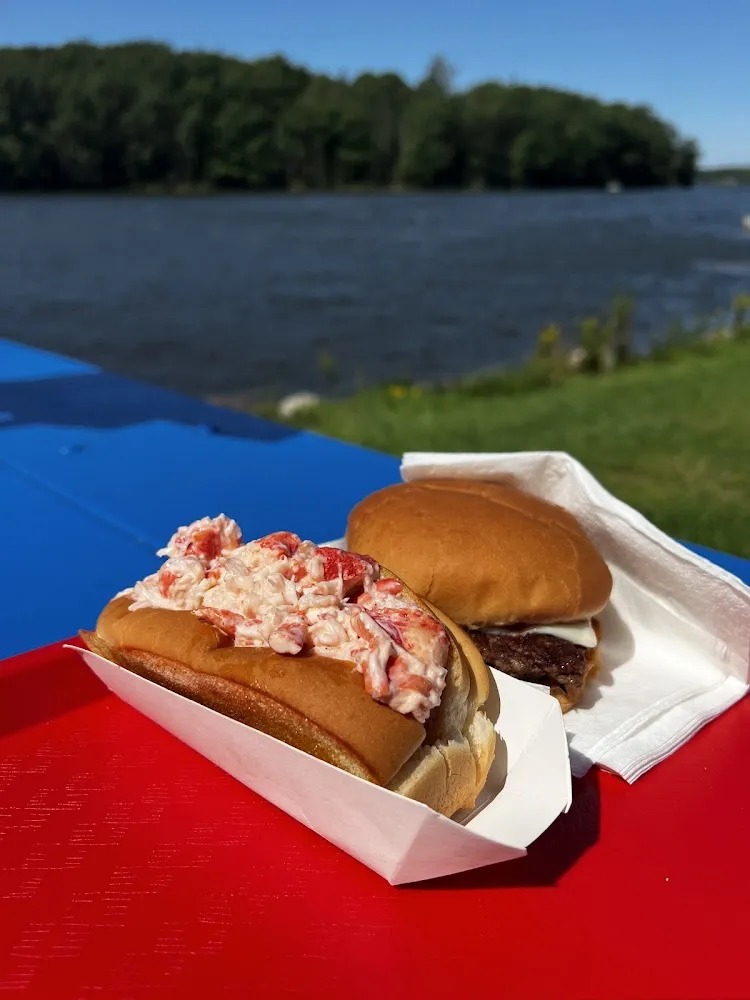 Lobster Roll Cheeseburger
